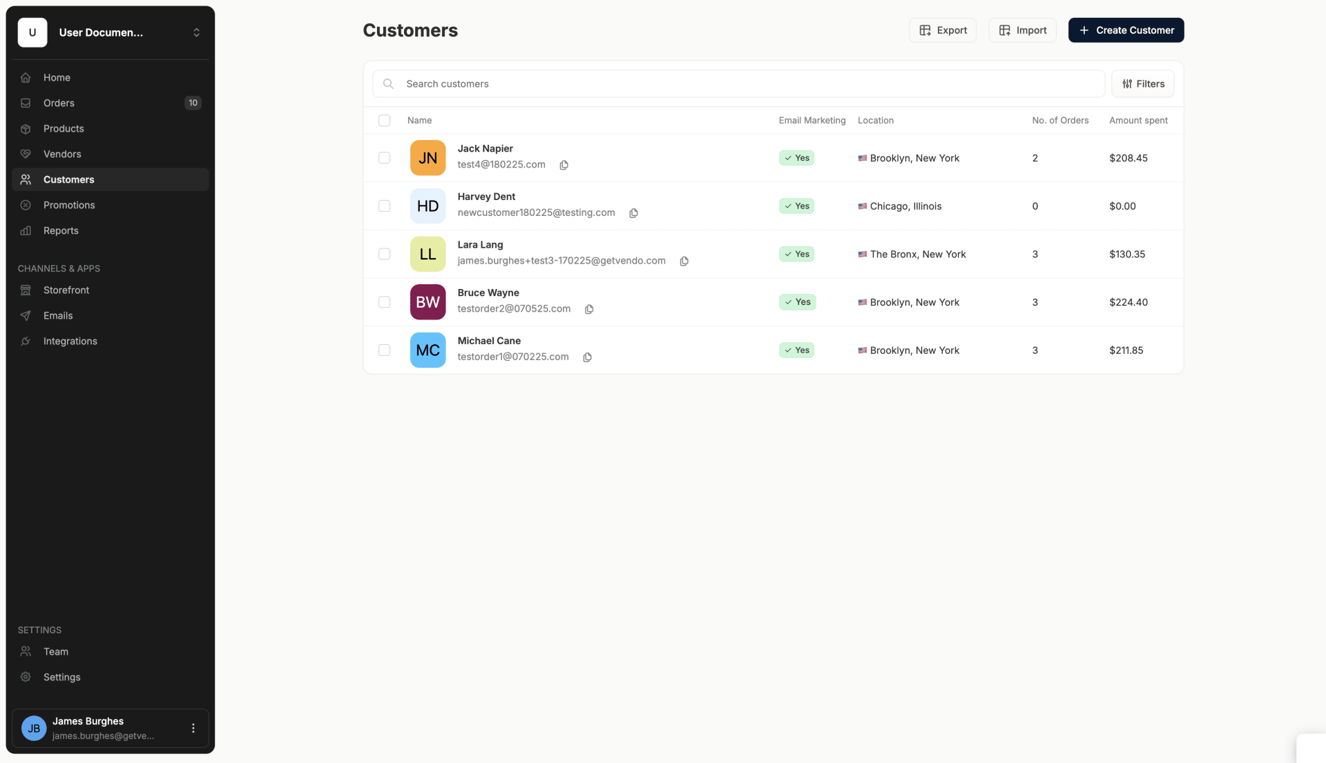 Assign Store Credits